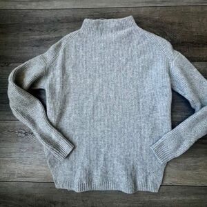 Hatch Merino Wool Maternity Warm Sweater Classic Minimalist Mock Neck Knitwear